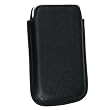 Leather Pouch Compatible With Apple&reg; iPhone&reg; 3G / 3GS, Black