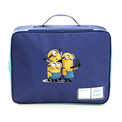 Aoapp Cartoon Cute Minions Oxford Portable Storage Bags Travelling Cosmetics Organize Bag