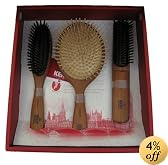 KENT ヘアブラシ3本セット