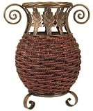 AR Home D¿cor Wide Table Top Weave Vase for HD510 Satellite Speakers