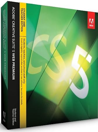 Adobe Creative Suite 5 Web Premium, Student and Teacher Version (PC)