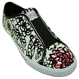 Coach Signature Bev Poppy Black White Multi Tennis Shoes