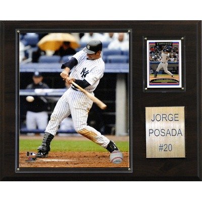 MLB New York Yankees Jorge Posada Player Plaque