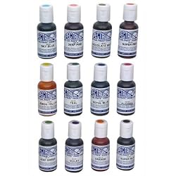 Ateco 12 Pack of Gel Food Color