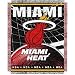 Miami Heat Triple Woven Jacquard NBA Throw (019 Series) by Northwest (48
