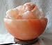 Indus Classic Large Himalayan Salt Crystal Prosperity Bowl Lamp