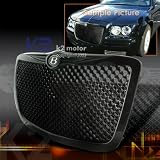 New Chrysler 300 300c 3d Front Mesh Grill Grille Black