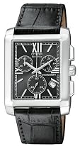 Citizen Men's Eco-Drive Chronograph Leather Watch #AT0560-00E