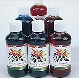 8-oz. Color Splash! Liquid Watercolor Paint (set of 6)