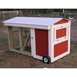 Mobile Standard Chicken Coop Kit Size - Small Kit - 6L x 3W x 3H feet