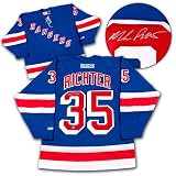 MIKE RICHTER New York Rangers SIGNED Hockey Jersey