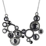 Sorrelli Midnight Moon Crystal Circular Bib Ne