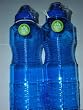 New Wave 1 Liter Two Blue Eastar BPA Free Water Bottle