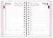 Brownline Pink Ribbon 8 x 5 Inch Daily Planner (CB634W.PNK)