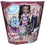 Bratz Cowgirlz Collection 10 Inch Doll Set - Dazzlin' Diva YASMIN with 2 Set of Cowgirl Outfits, 2 Pair of High Heel Boots, Cowgirl Hat, Treasure Chest and Guitar