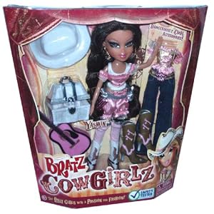 Bratz Cowgirlz Collection 10 Inch Doll Set - Dazzlin' Diva YASMIN with 2 Set of Cowgirl... by 