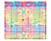 FLOWER floral dry erase WALL CALENDAR poster teen decor