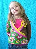 Agatha Ruiz de la Prada Clothing - Agatha Ruiz de la Prada Multi Color Cotton Wrap Sweater