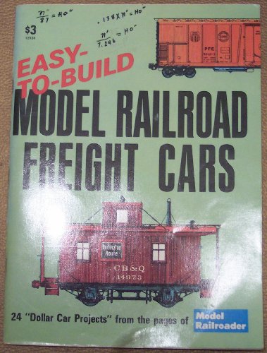 East to Build Model Railroad Freight Cars