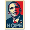Barack Obama (Hope, Shepard Fairey Campaign) Art Poster Print - 16" X 20"