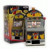 Burning 7's Slot Machine Bank with Spinning Reels