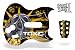 Guitar Hero I & II Faceplate Skin for Playstation 2 - Black Gas Mask
