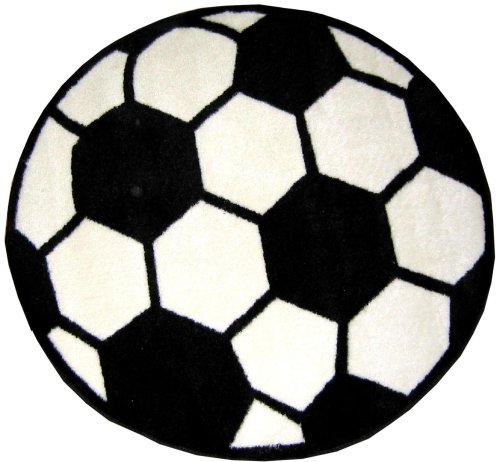 LA Rug Soccerball Rug 39