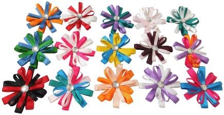Large Boutique 3.0in Hair Bows for Teens Women Girls Baby Gifts 15pcs ⌘ Baby Accessories