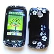LG Cosmos Touch VN270 (Verizon) Snap On Protector Hard Case "Midnight Flowers" Design