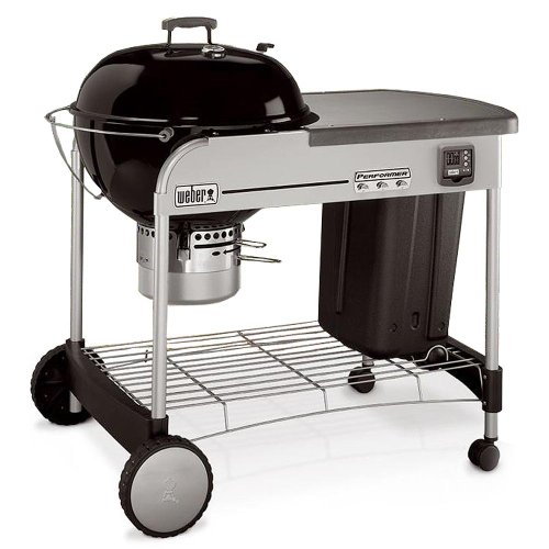 Weber 1421001 Performer Charcoal Grill, Black On Sale