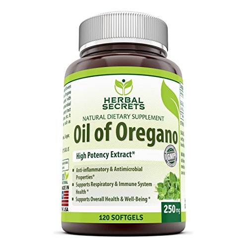 Herbal Secrets Oil of Oregano 250 Mg 120 Softgels Herbal Secrets Oil of Oregano 250 Mg 120 Softgels