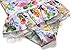 PGXT Girl's One Piece Flower Print Bikini Set Swimwear Bathing Suit With Hat