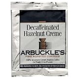 Arbuckle's Fine Roasted Coffee, Decaf Hazelnut Cr?me, Ground, 1.3-Ounce Bag (Pack of 30)