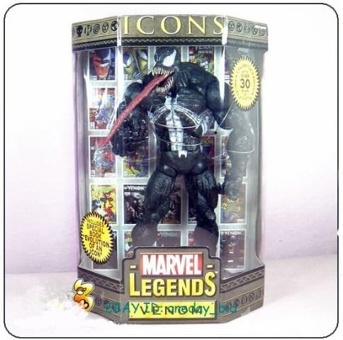 Marvel Legends Spiderman Icons Venom Action Figure 12"high Spider-man Toybiz by shisheng