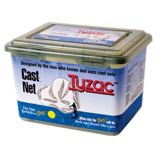 Bett 6-Feet Tyzac Nylon Cast Net (3/8 Inch Mesh)