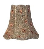 Taupe Sequin Embroidery Chandelier Shade