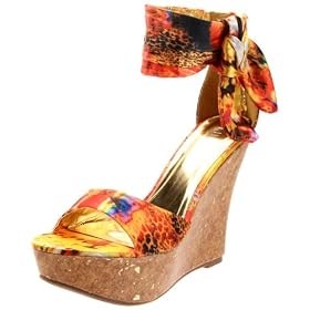 Liliana Womens Sofie-2 Wedge Sandal