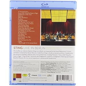Sting: Live in Berlin [Blu-ray]