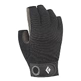 Black Diamond Crag Half-Finger Gloves – Black – X-Large