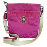 Coach Peyton Pink Signature Swingpack Crossbody Bag 43457