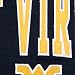 West Virginia Mountaineers Navy Blue Arch Logo Classic Fleece Sweatshirt image 2