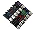 DT 12 Pairs Men's Multi Color Printed Design Fashion Dress Socks Size10-13#MD1007F
