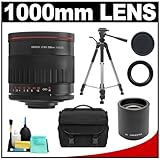 Vivitar 500mm f/6.3 Series 1 Multi-Coated Mirror Lens with 2x Teleconverter ....