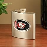 San Francisco 49ers Stainless Steel Flask