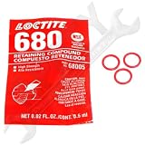 2C3z9g804ab Kit Hpop High Pressure Oil Pump O Ring Seal Kit, 7.3L Diesel Oe Ford by Ford