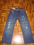 Abercrombie & Fitch Slim Boot Destroyed Jeans 32