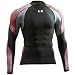 (アンダーアーマー)UNDER ARMOUR UAワープHGコンプレッションLS#MCM4812アパレルメンズベースレイヤーコンプレッション MCM4812 BLK/RED MD