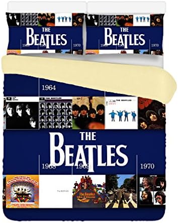 Custom The Beatles 4 Piece Duvet Cover Set King Size