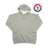Texas Rangers MLB JV Youth Pullover Hooded Sweatshirt For Kids (Heather)