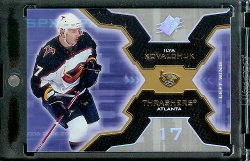2006-07 Upper Deck SPX #6 Ilya Kovalchuk Atlanta Thrashers Hockey Card - Mint Condition - In Protective Display Case